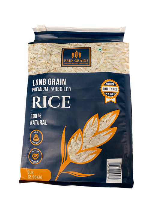Prid Grains Long grain premium parboiled rice 5lbs
