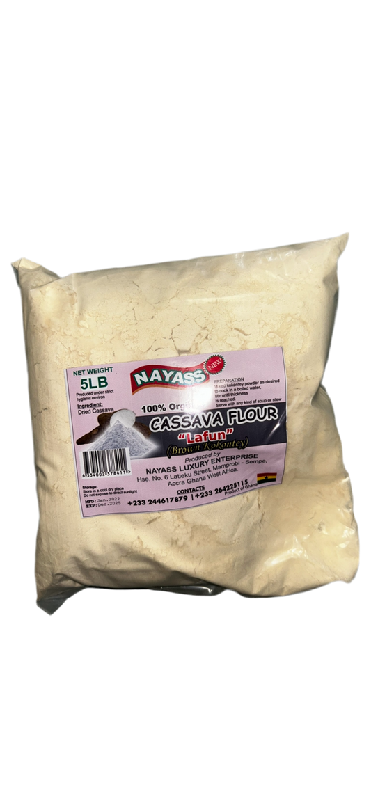 100% original cassava flour.