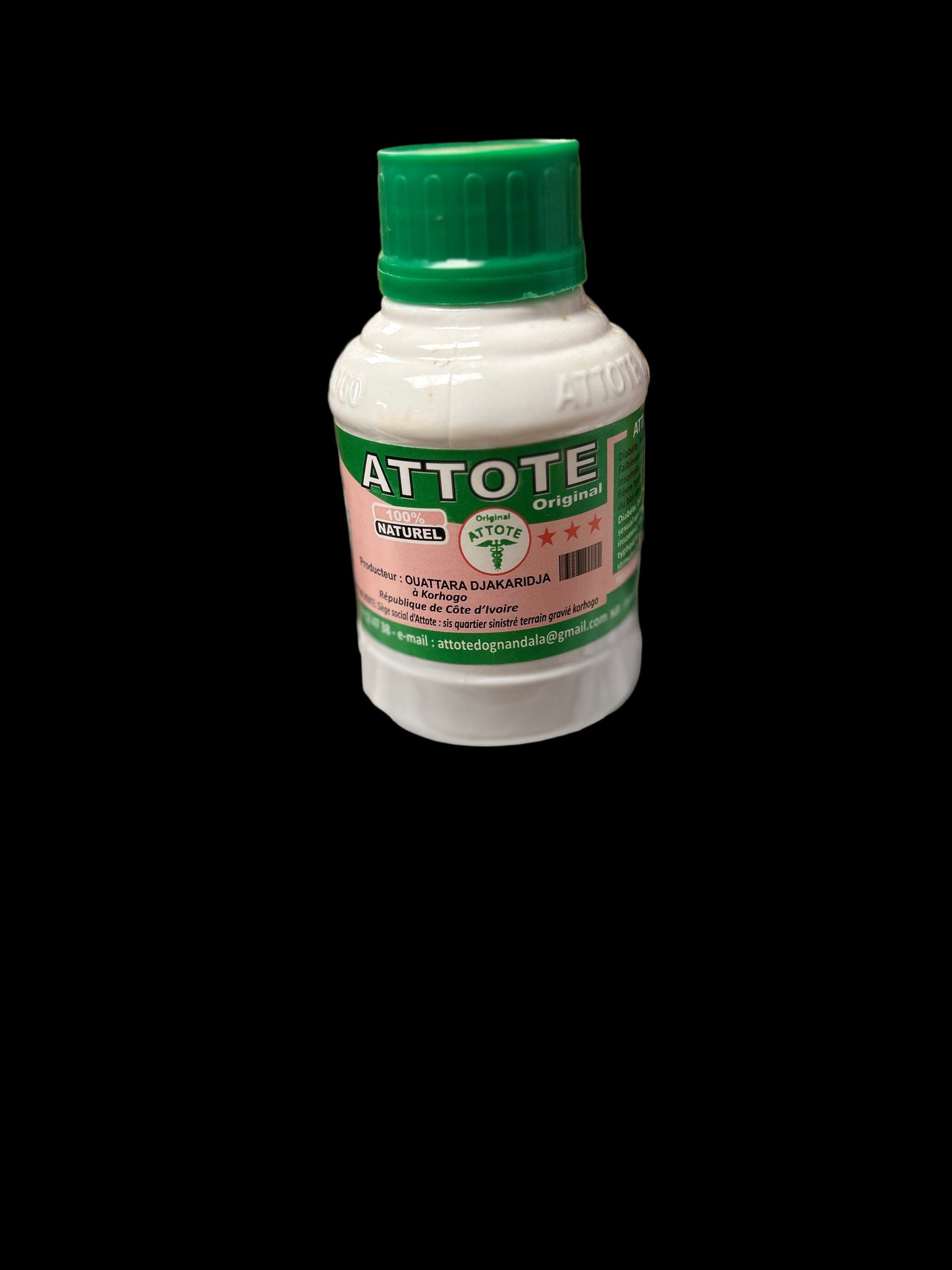 Sunny Gold Attote Original, 1 Bottle 16 Ounce - 100% Natural Herbal Drink